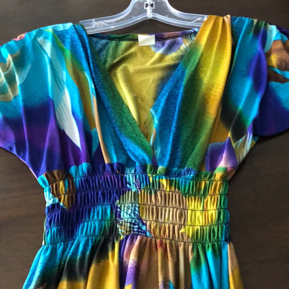 Multicolor summer dress size M